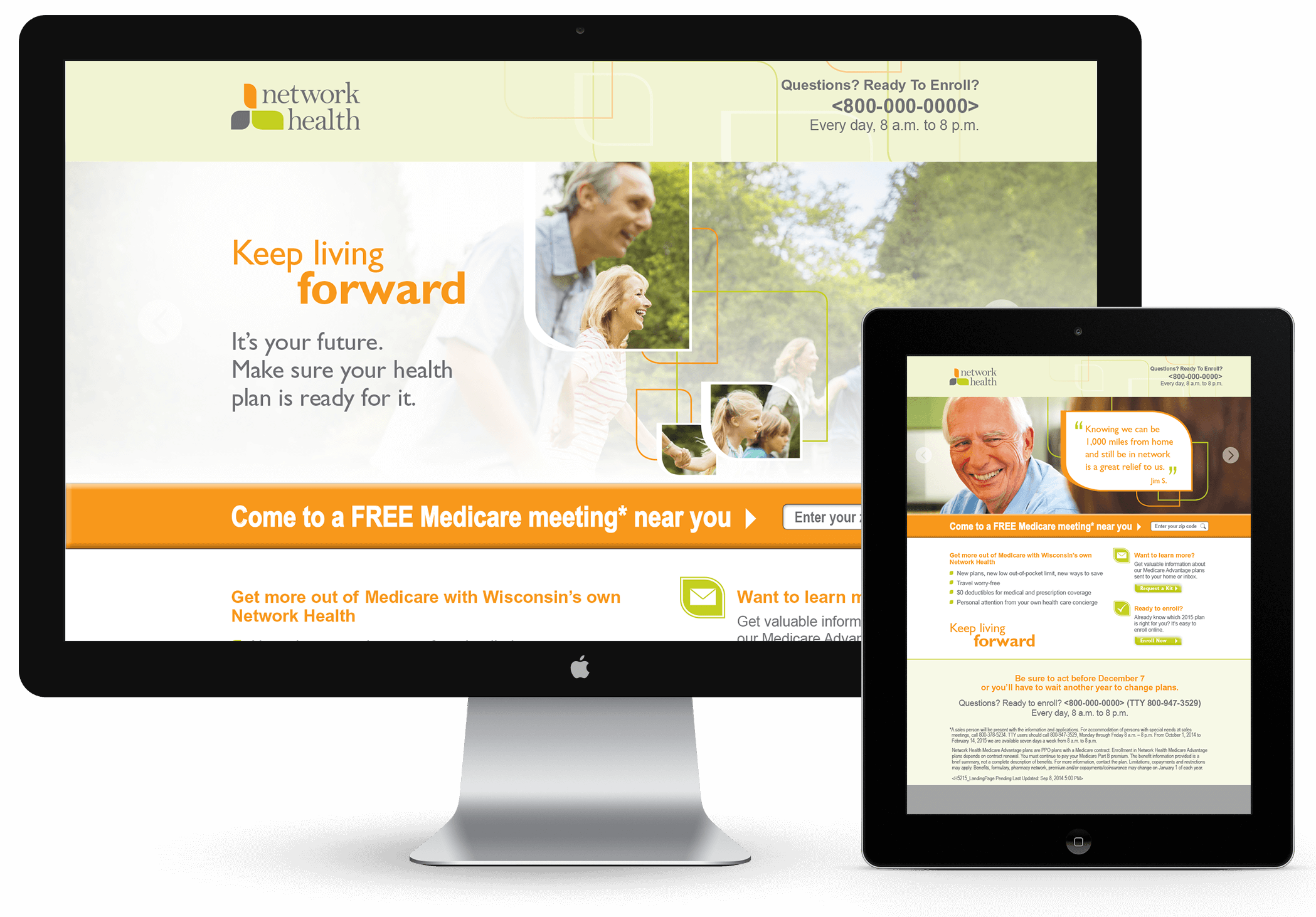 Network Health Direct Mail, DRTV, Digital, site DMW DMW Direct